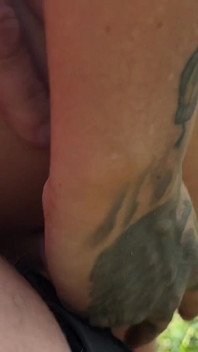 Tattooed Teen Fucks Me on a Hike