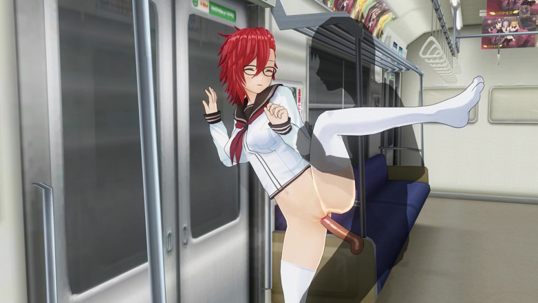 H3DC: 3D HENTAI College girl fucked against the wall in the...
