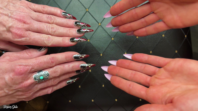Mars Solo: Mesmerizing Fingernails &amp; Asmr: Mars Solo and Tickling Harmony