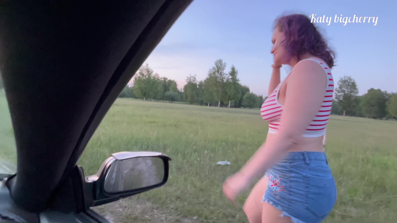 Katybigcherry: I Decided to Give a Ride to a Girl with...