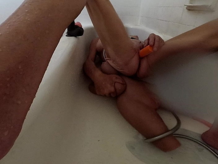 Lizzy Yum VR: Lizzyyum VR mengalami orgasme cerita untold 6 fantasi mandi buah dada...