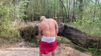 Hand-Free-Daddy-Chub: Compilation of Stepdaddy’s naughty bull balls, cock and hole for...