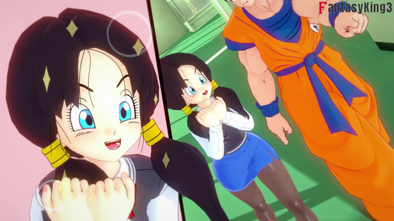 Fantasy king: Android 18 uwodzi Gohana na uniwersytecie - Dragon Ball Zex Series