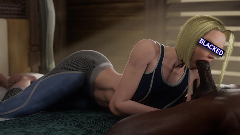 Realms of lust 3D: Puta da una mamada intensa de garganta profunda, traga semen...