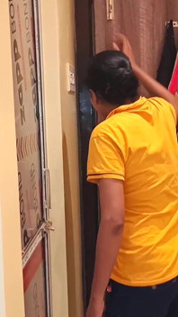 After Meeting His Girlfriend, He Left Her Stepsister During Her Periods and Licked Her Soft Pussy.