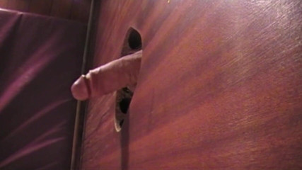 Gaybareback: Feminine twink sucks dick in glory holes and fucked in...