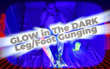 Wamgirlx: Glow in the Dark Uv Gunging - Kaki & Kaki!