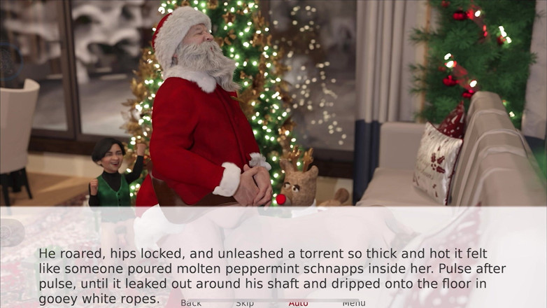 Captain ero gaming: Haar netkousen vullen - een kerstverhaal