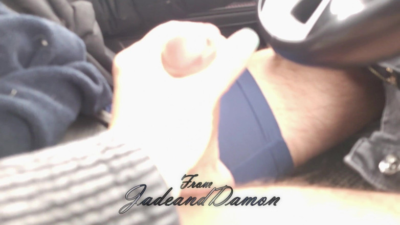 JadeandDamon: Car Smoking Blowjob Mouth Cum