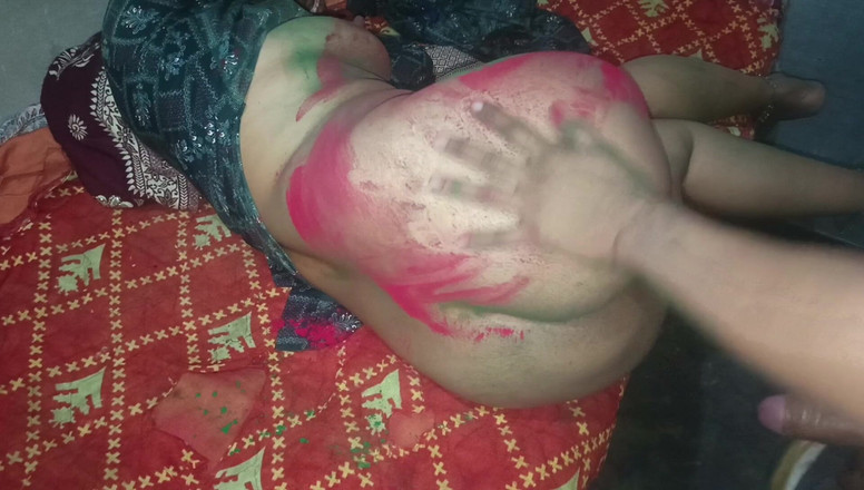 Savita5343: Holi-special. Bhabhi auf holi gefickt