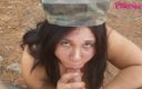 Riderqueen BBW Step Mom Latina Ebony: Suck Big Dick of Salvator POV Military