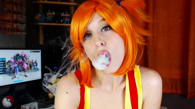 Candystart Videos: Misty Pokemon сексуальне куріння