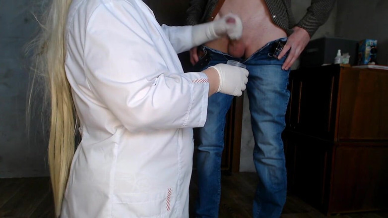 OurFetishLife: Sexy Plumper Nurse and Cum Analysis
