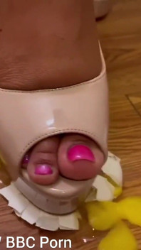Squashing Eggs in My High Heels