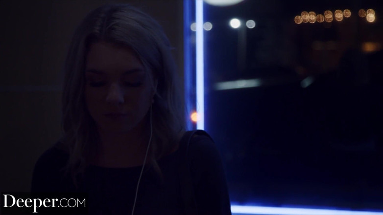 Deeper: Deeper. Gabbie Carter crawls to her leash for a dark...