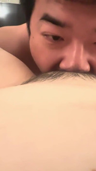 My Chinese Stepmom Films My Tongue and Dick Going in and Out of Her Tight Hairy Pussy