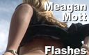 Edge Interactive Publishing: Meagan Mott flashes tits butt pussy