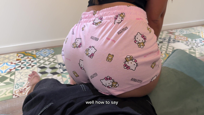 Sugary Kitty: Step Sister Take off Condom and Take Step Brothers Creampie...