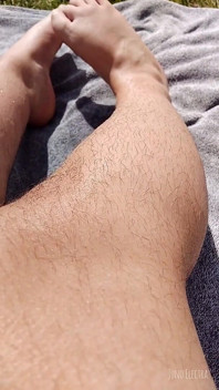 Hairy Legs at the Lake