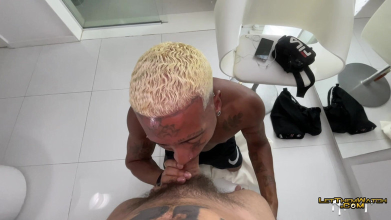Let them watch: Latino bandido fode interracial twink em pêlo Letthemwatch - bunda preta...
