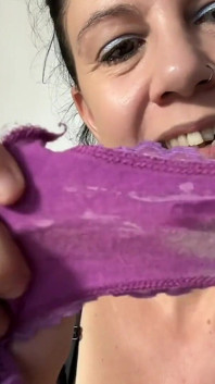 Dirty Panties Lick Pig