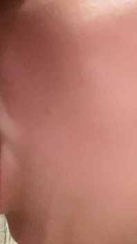 射在嘴里的