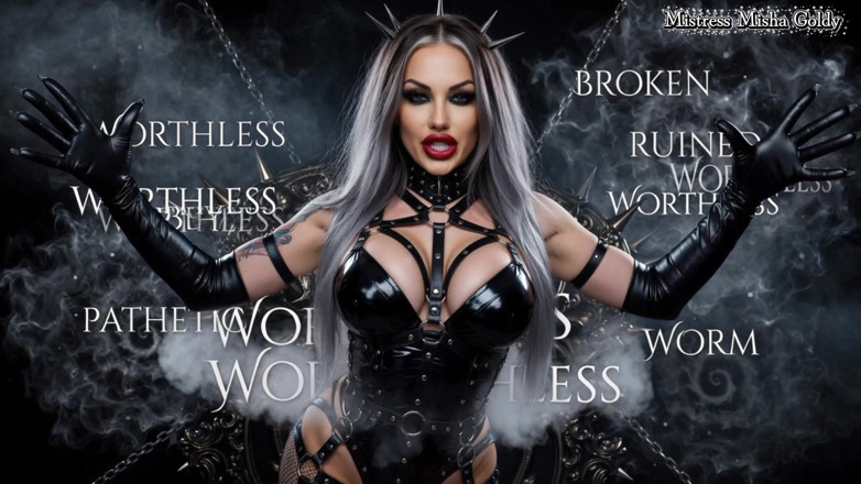 Goddess Misha Goldy: Loser Cock Commands. Reverse Psychology Mindfuck. Beg Like the Total...