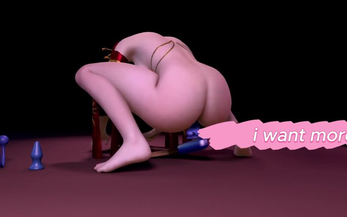 Soi Hentai: Lonely Wife Solo with Silicon Dildo - 3D Animation V569