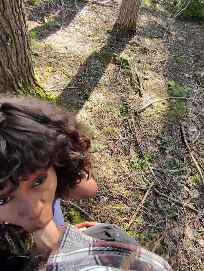 Vanniall: Cruising for Girlcock in the Woods POV