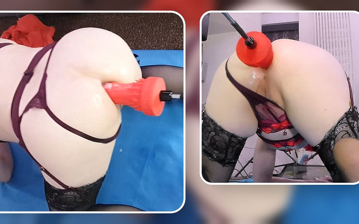 Spike Essex: Cewek sange ini lagi asik masturbasi memeknya pakai dildo ukuran...