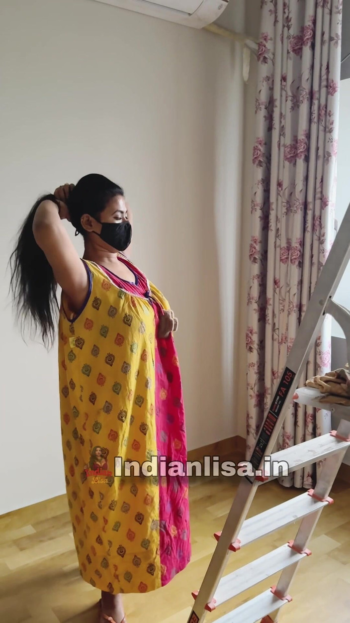 IndianMyra07: La madrastra cachonda no pudo resistirse después de ver la...