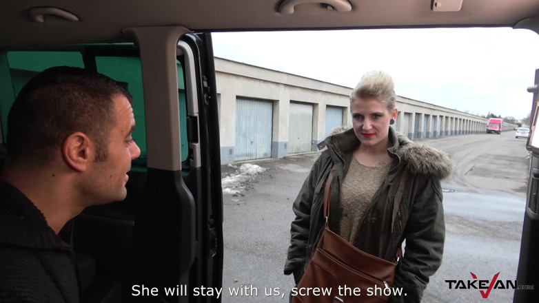 Take Van: Punk rock crazy chick need a ride & love sex