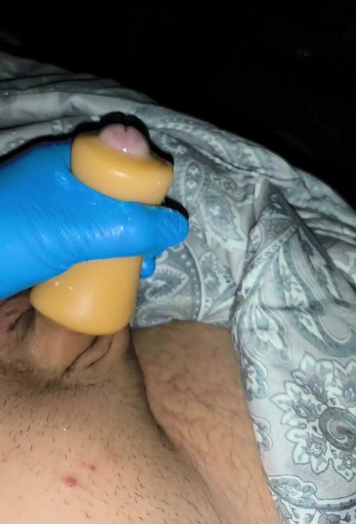HotBigDick98: Cum Inside a Pocket Pussy