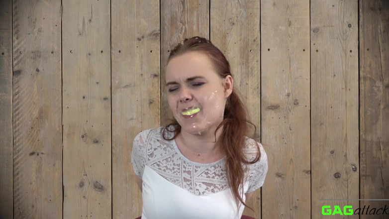 Gag Attack: Roxy - tegaderm tape gagged