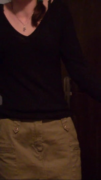 Skinny Teen with Glasses Full Bladder Desperation and Trying Pee on the Floor