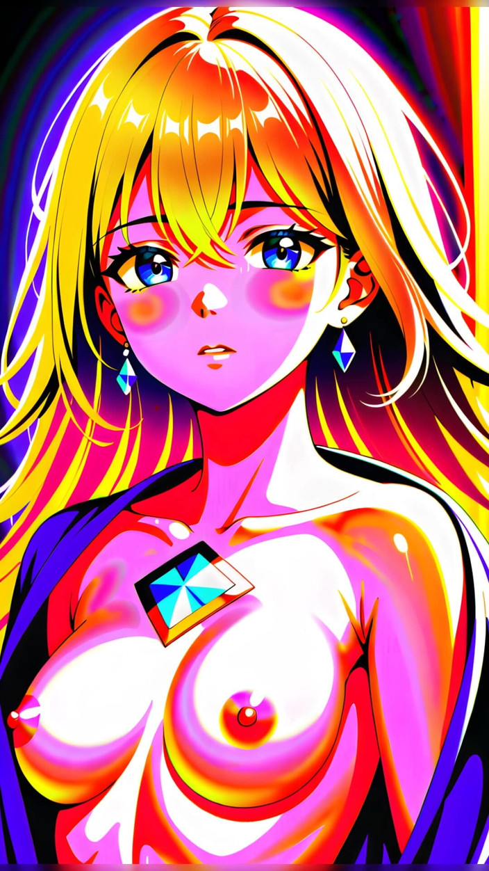 LustRender: Radiant skystar - nsfw umut dolu süper kahraman ai slayt gösterisi