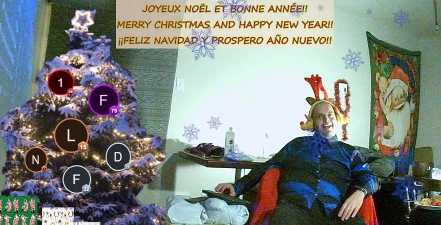 Caressonnous: Debutto di natale