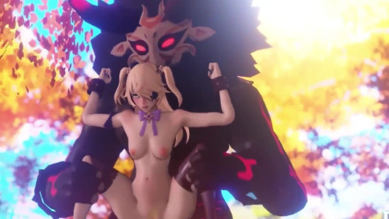 DrAgk: Raiden 将军 ayaka kokomi 宁光 fischl genshin 冲击汇编 3D dragk Hentai