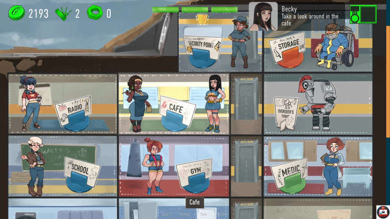 Joystick Cinema: Deep Vault 69 - (část 09) - Dohodu s servírkou