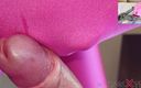 Nylon Xtreme: POV Nora Fox Pink Zentai Leotard Encasement