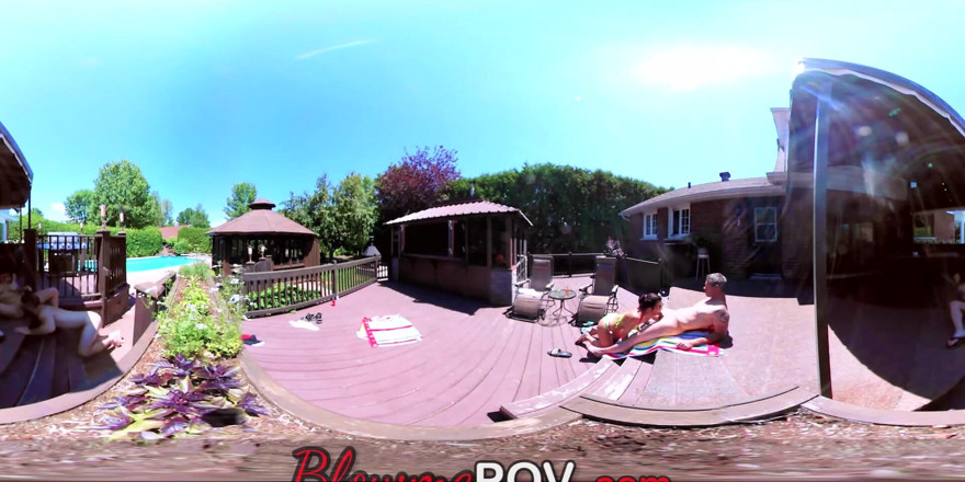 Blow me POV: VR couple swapping orgy 4some