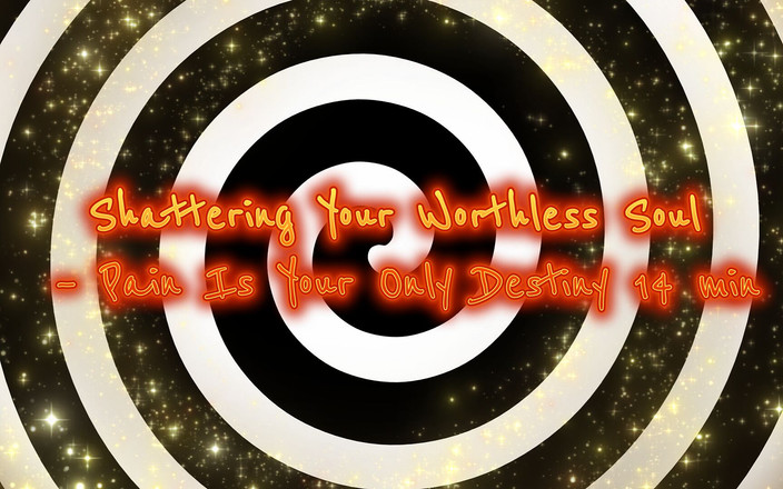 Goddess Misha Goldy: 당신의 쓸모없는 영혼을 산산조각 - 고뇌는 당신의 유일한 운명이다