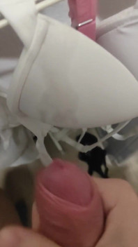 So Much Cum on My Stepmom Bra