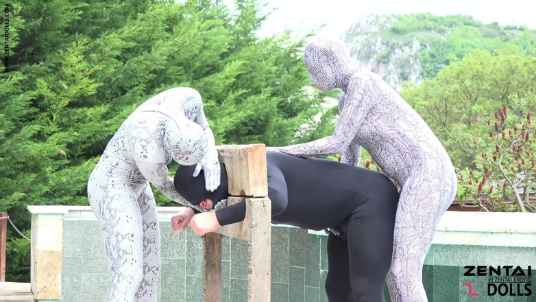 ZentaiDolls: Coco De Mal Two Snakes with Men