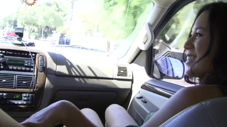 Femdom Sex: Asian girl picked up by freak