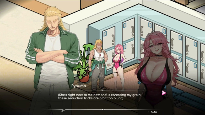 NSFWOtaku: Hentai Game - Minami Hentai Gallery - cena de sexo na piscina -...
