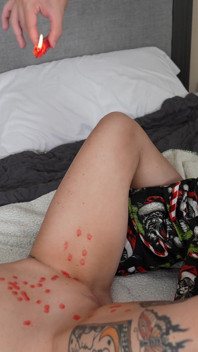 Wax Play and Creampies for Christmas