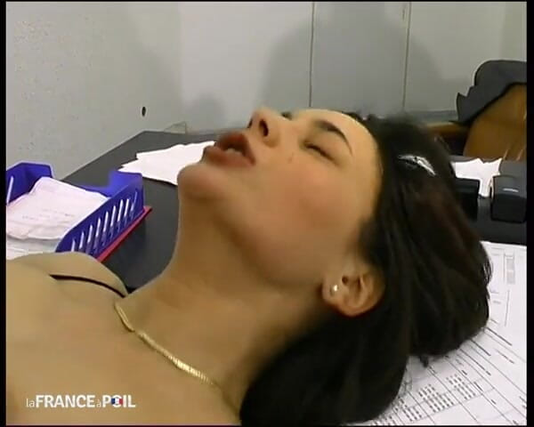 Rue Chaude: A Nympho Secretary Is Banging Her Boss on Her Desk!