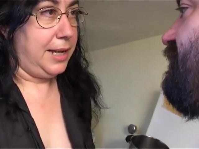 Ugly but HOT: Chunky milf banged by neighbors