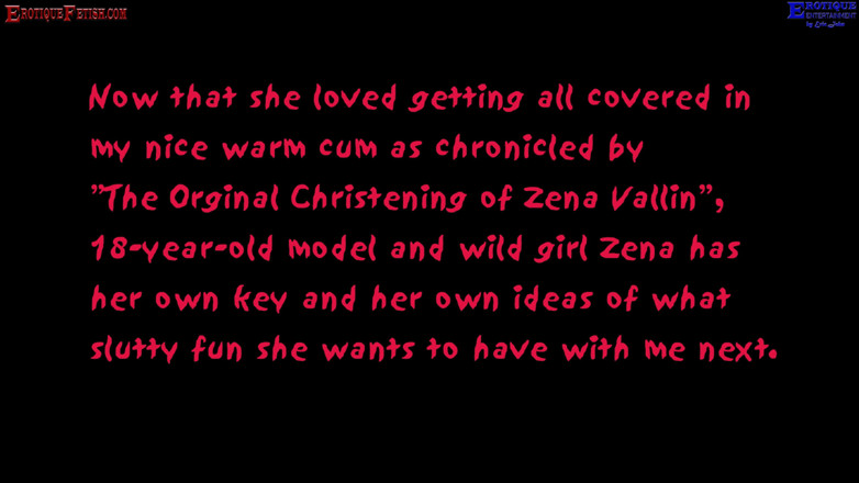Erotique Fetish: Erotique Entertainment - Zena Vallin hot 18-year-old teen well worn panties masturbation...